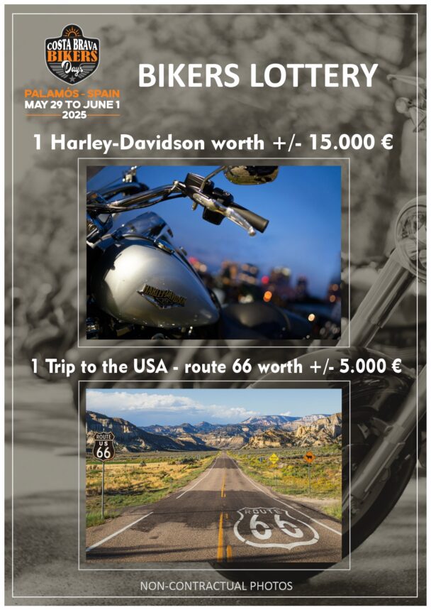 Harley-Davidson Girona Lottery of Costa Brava Bikers Days